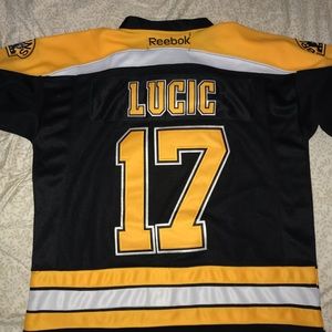 Milan Lucic Bruins Jeresy